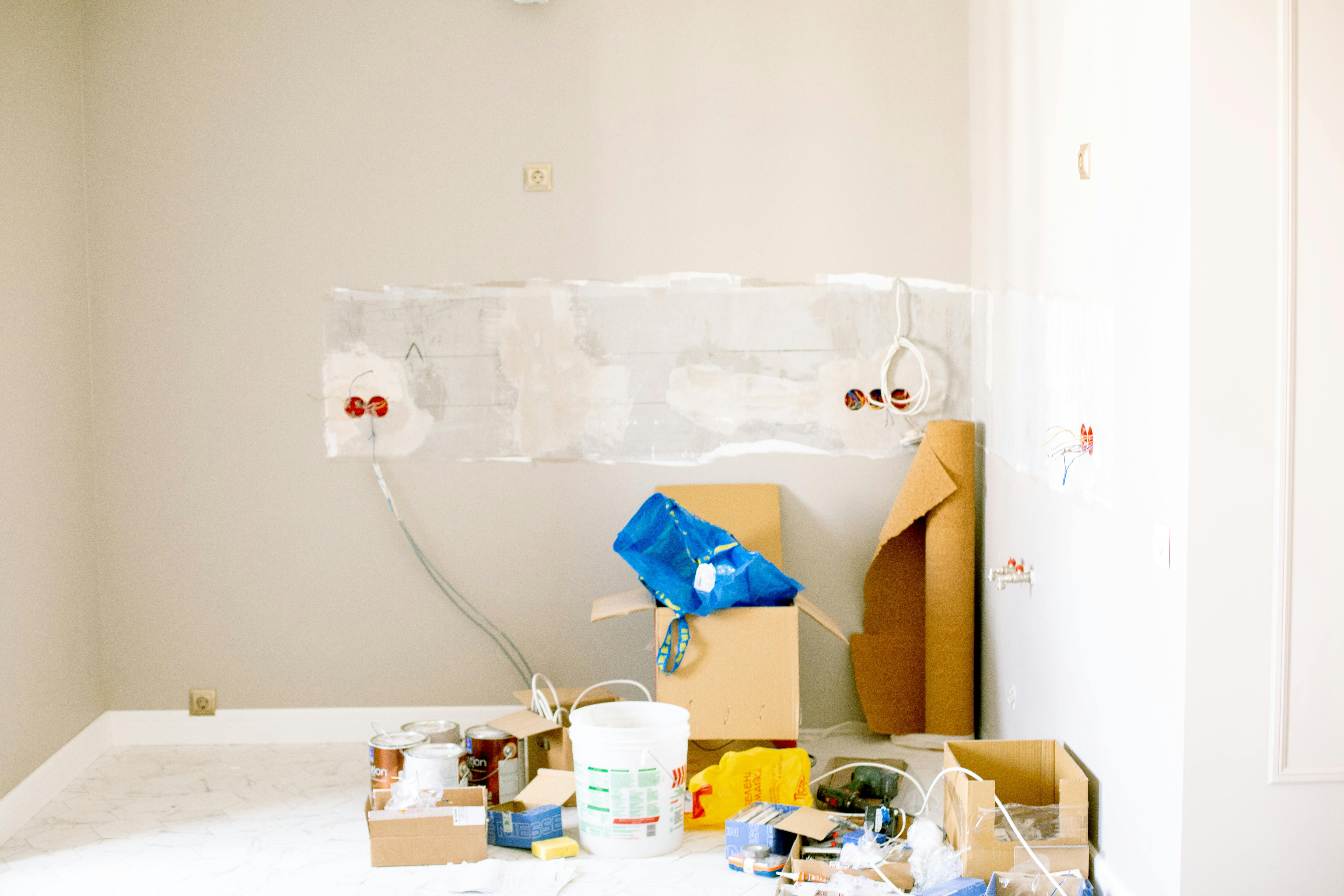Enlèvement de papier peint